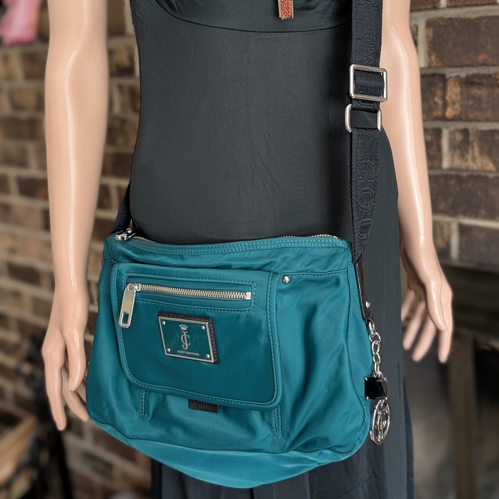 Juicy Couture Green 2012 Nylon Crossbody Bag - Picture 2 of 16